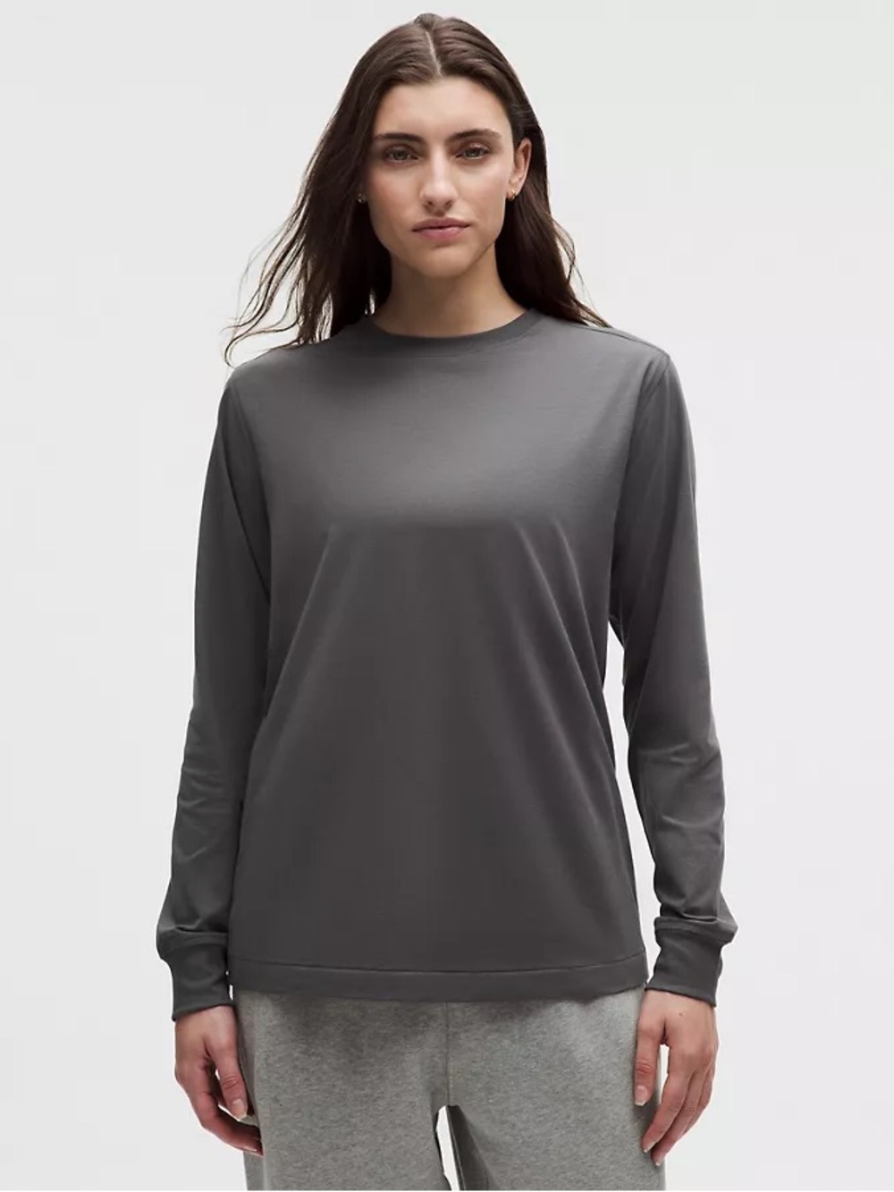 Lululemon All Yours Organic Cotton-Blend Long Sleeve Shirt